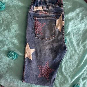 GAP Kids Blue Jeans with Star Design